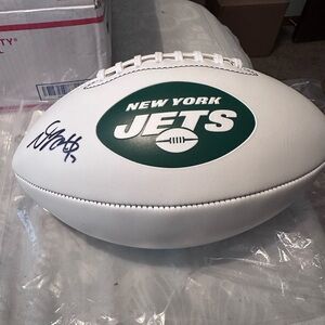 Davante Adams autographed football. Beckett certified
